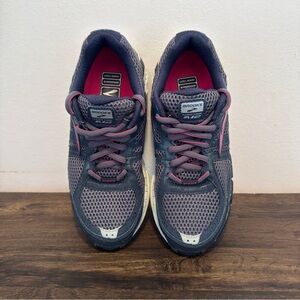 Brooks Addiction 12  DNA Women's Running Shoes Size 6.5 Blue Pink MSRP$120